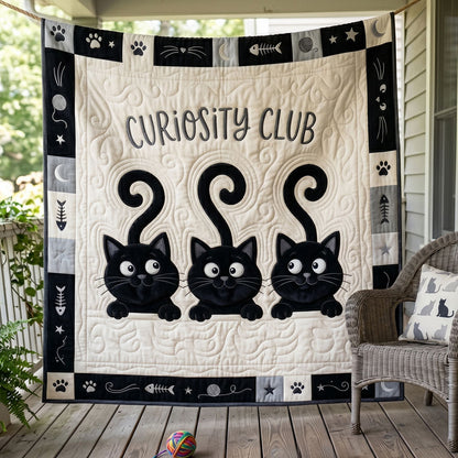 Three Black Cats WN2705016CL Quilt