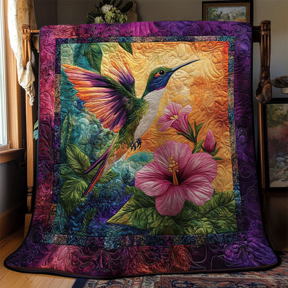 Hummingbird Enchantment WN0802044CL Quilt