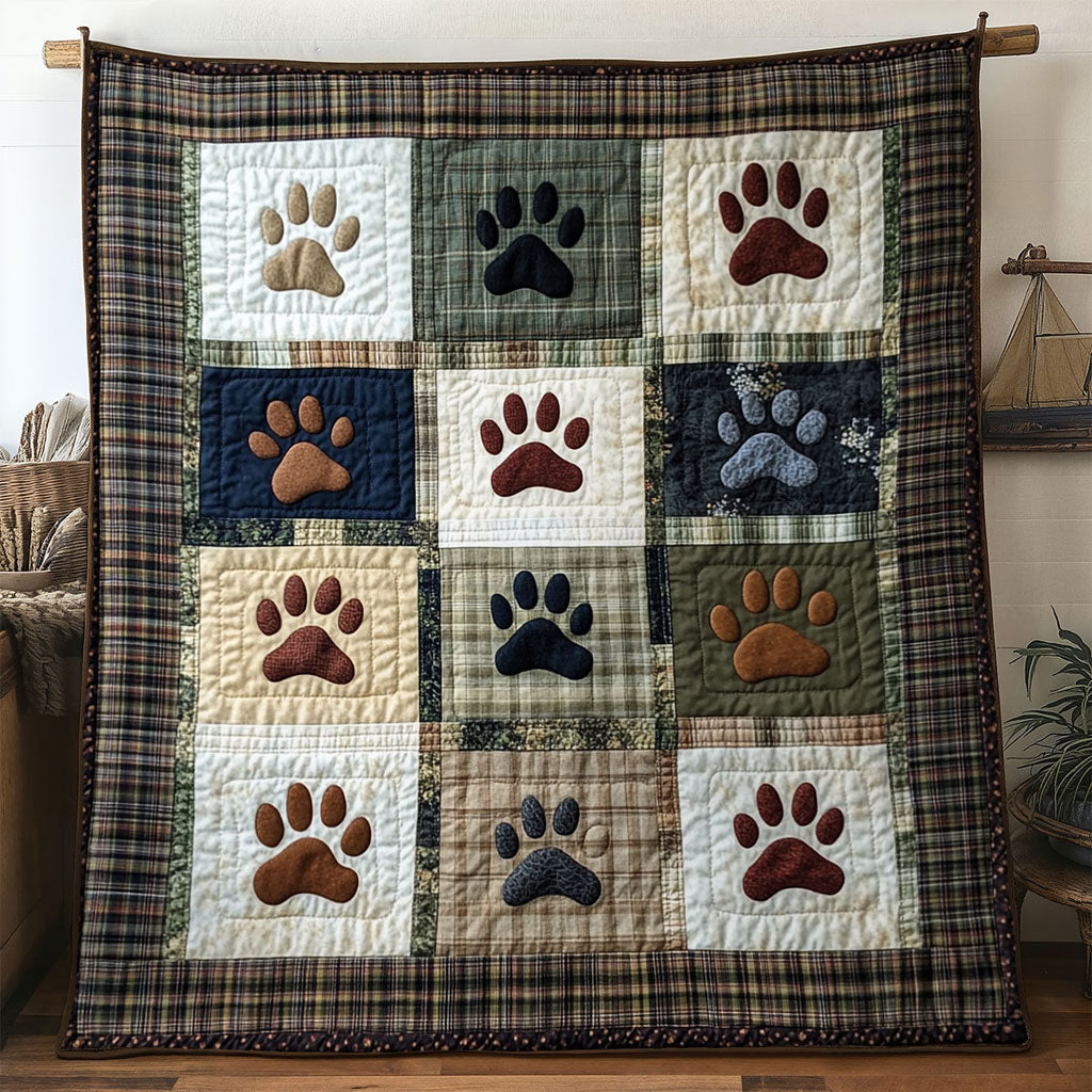 Dog Paw Heritage WN1201015CL Quilt