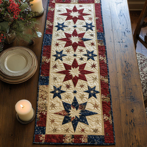 Heritage Spirit CW2305428CL Quilted Table Runner