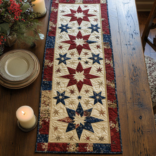 Heritage Spirit CW2305428CL Quilted Table Runner