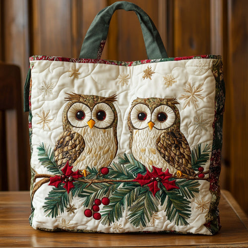 Holiday Feather CP3010058CL Quilted Tote Bag