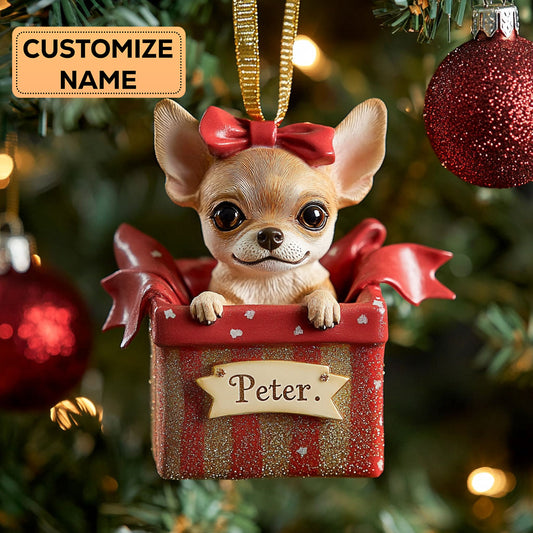 Sweet Parcel CP2911033CL Personalized Christmas Ornament