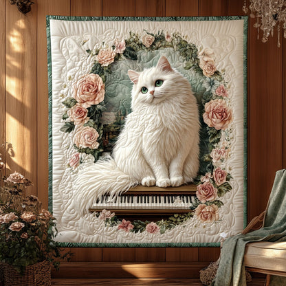Piano Rose Cat KL1301047CL Quilt
