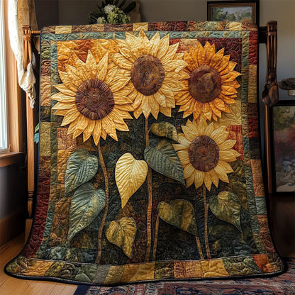 Sunflower Elegance WN1302033CL Quilt