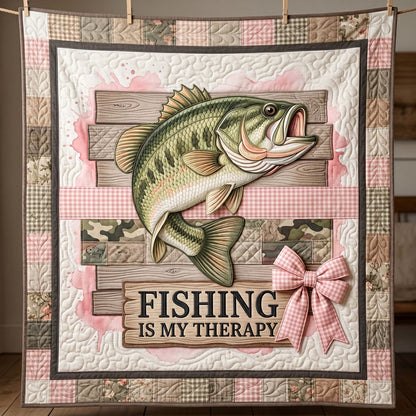 Bass Fishing Relaxation WN0505004CL Quilt