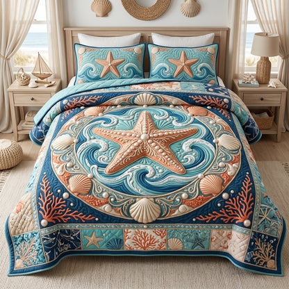 Starfish Mandala XR2605001CL Duvet Cover Set