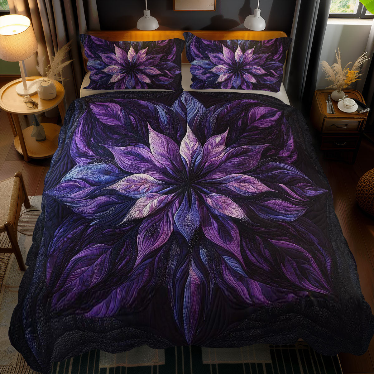 Shadow Blossom WN1303196CL Duvet Cover Set