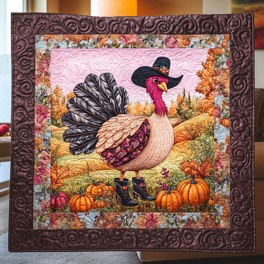 Autumn Turkey WN2309017CL Quilt