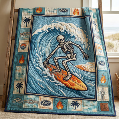 Skeleton Surf Rider WN1905013CL Quilt