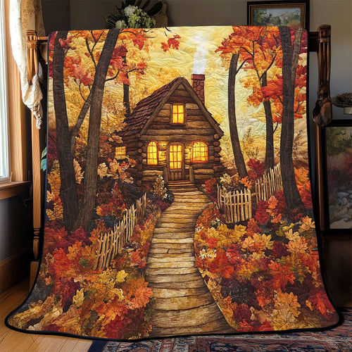 Autumn Wood House WP1402054CL Quilt