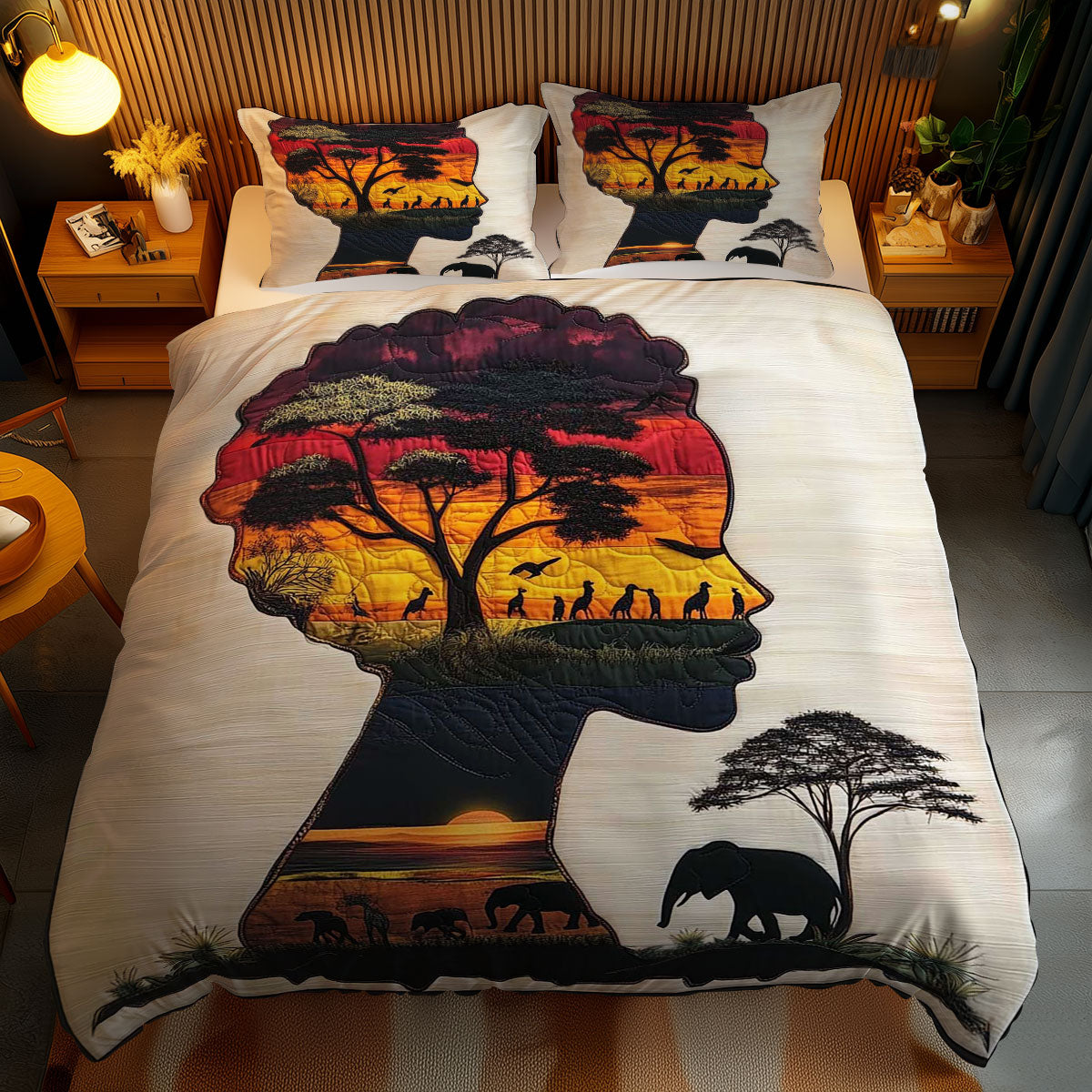 African Majesty WN0303078CL Duvet Cover Set