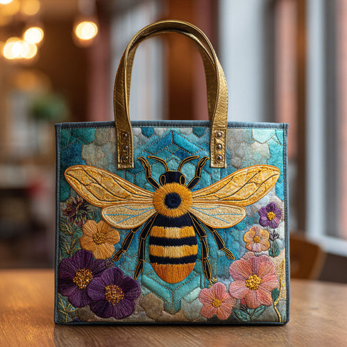 Bee Bloom CW2209003CL Quilted Tote Bag