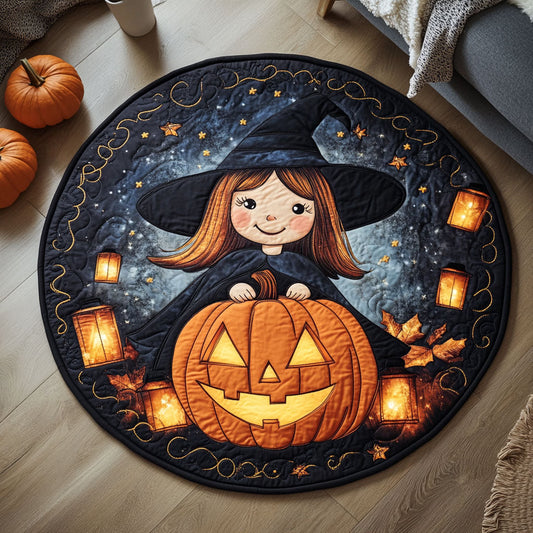 A Lovely Witch CW1908022CL Quilted Round Mat