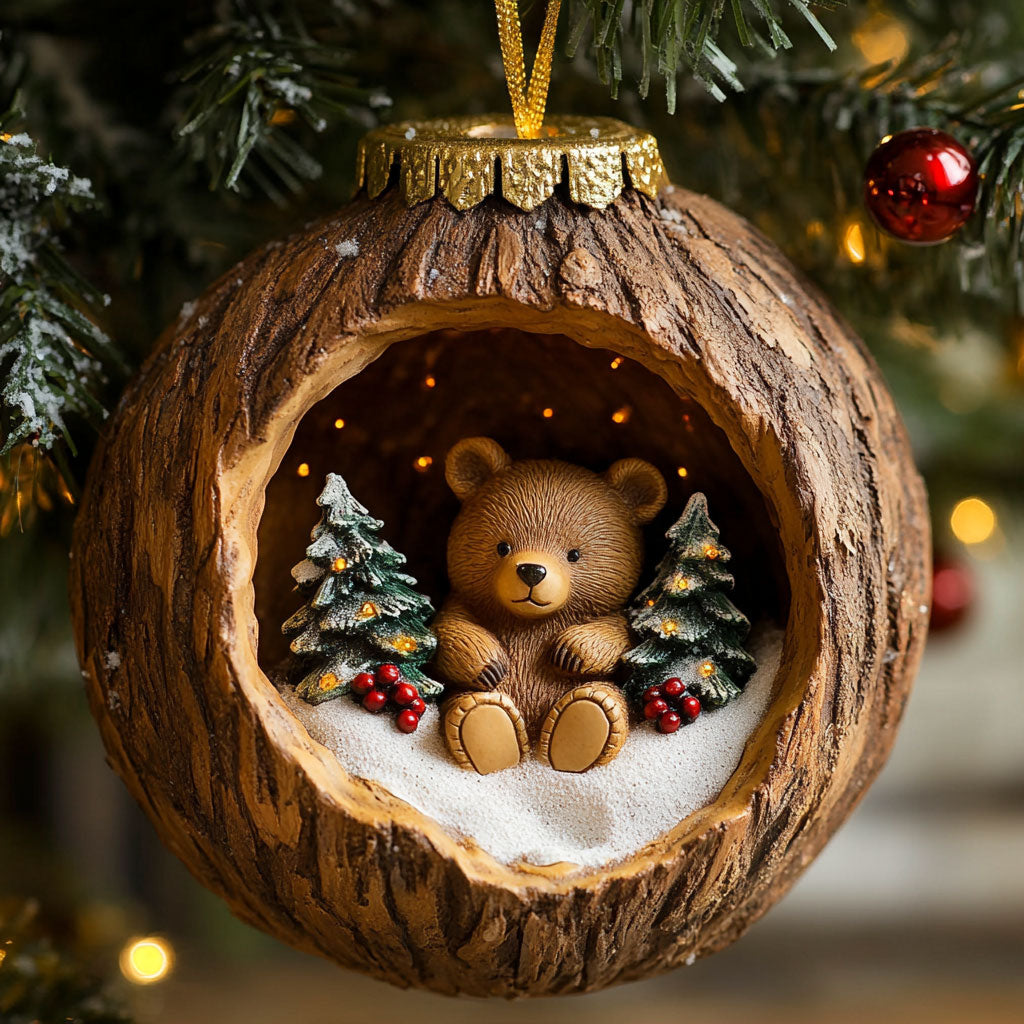 Cozy Bear Dream CW2410010CL Christmas Ornament