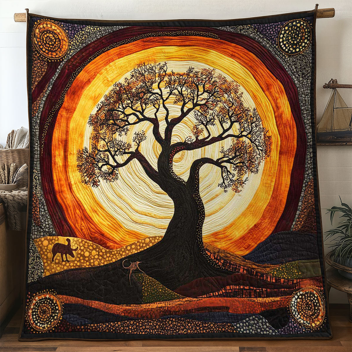 Aboriginal Baobab Ancients WN1904001CL Quilt