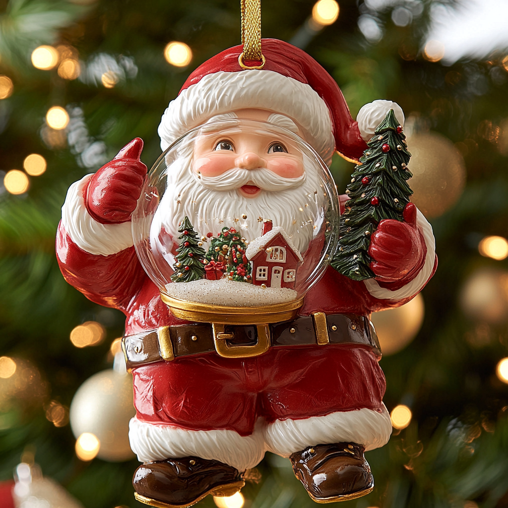 Santa Cheer CP2811001CL Christmas Ornament