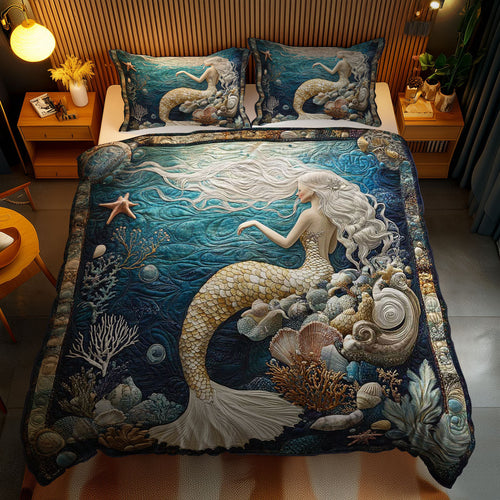 Golden Mermaid WN0901080CL Duvet Cover Set