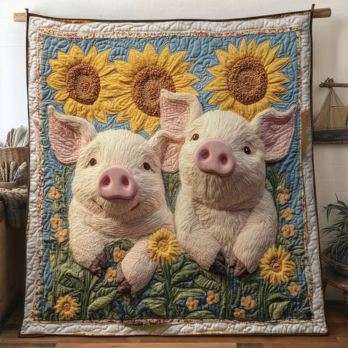 Honey Pig WN0901044CL Quilt