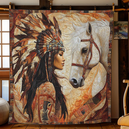 Sacred Horse WN0402003CL Quilt