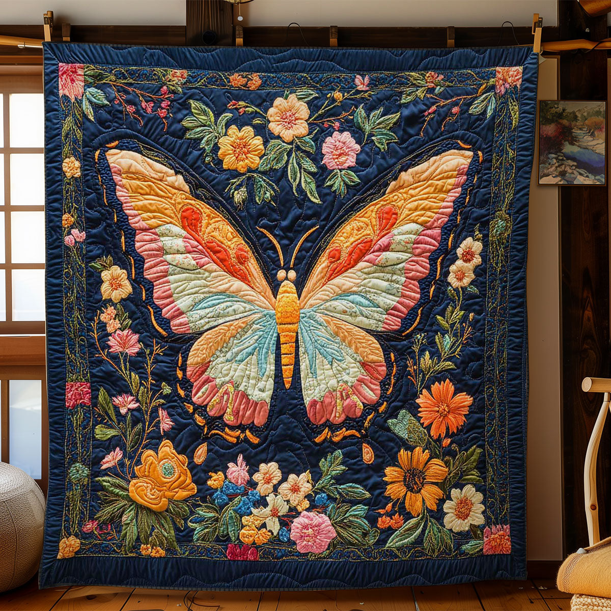 Butterfly Meadow WN1002022CL Quilt