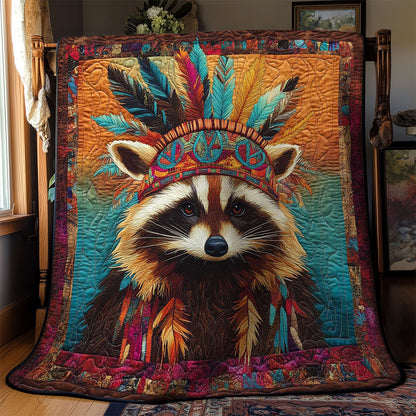 Raccoon Feather Crown WN2401004CL Quilt