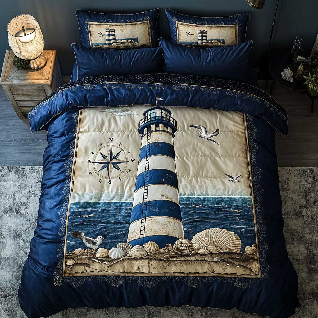 Midnight Lighthouse WN1203002CL Duvet Cover Set