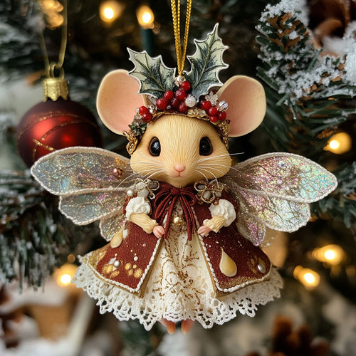 Mouse Fairy CW1511066CL Christmas Ornament