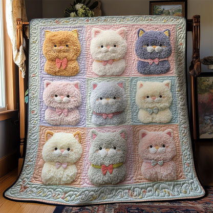 Puffy Cat WN1303097CL Quilt