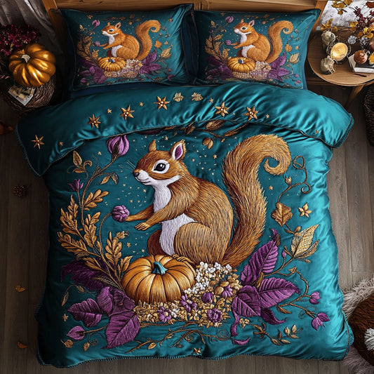 Squirrel Forest Moon WN2605014CL Duvet Cover Set