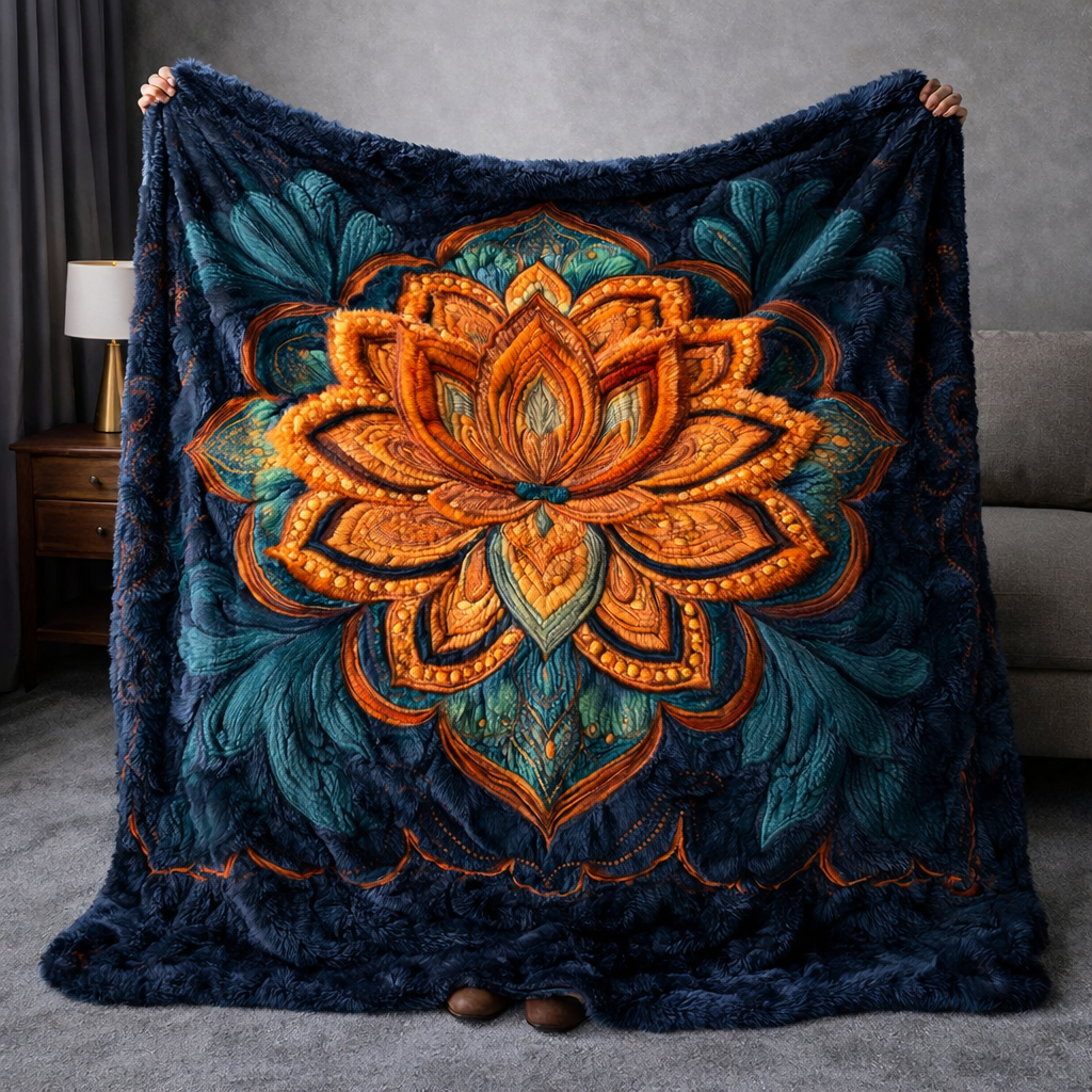 Bright Lotus QA2801003CL Faux Fur Throw Blanket