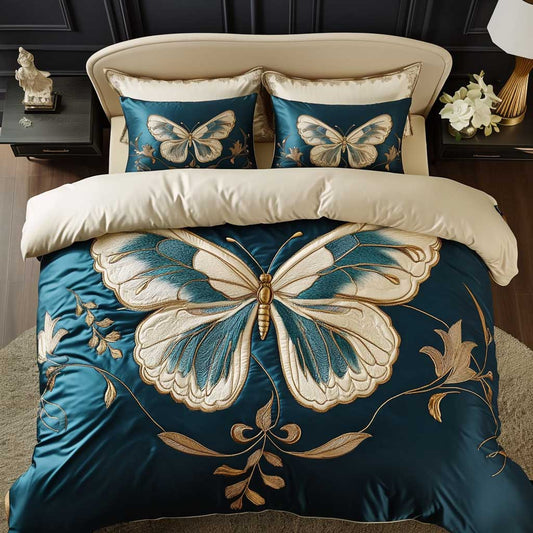 Glowing Butterfly WN2602029CL Duvet Cover Set