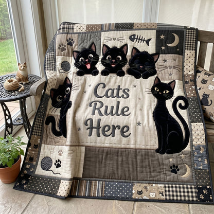 Black Cat Patchwork WN2705001CL Quilt