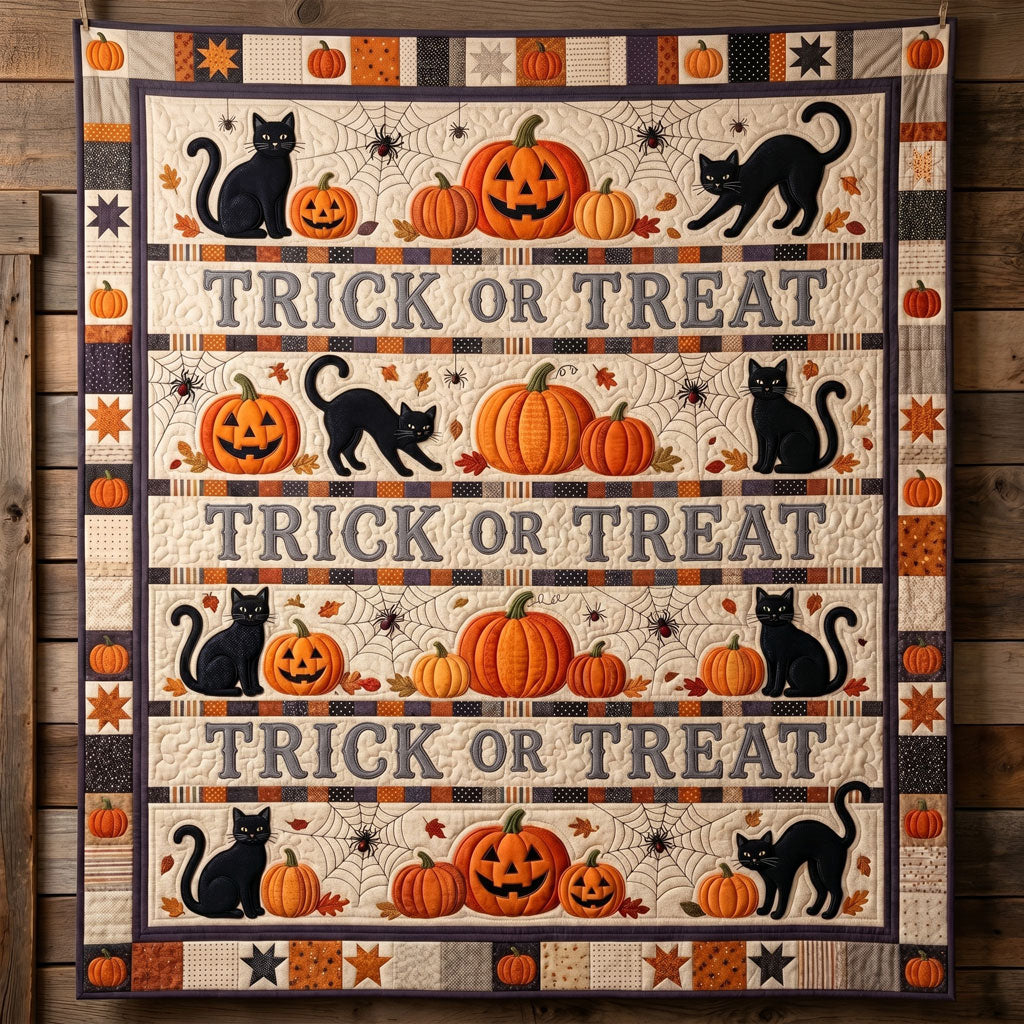 Trick Or Treat Halloween WN0505024CL Quilt