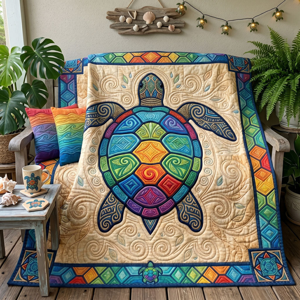 Ocean Spirit Turtle WN0906007CL Quilt