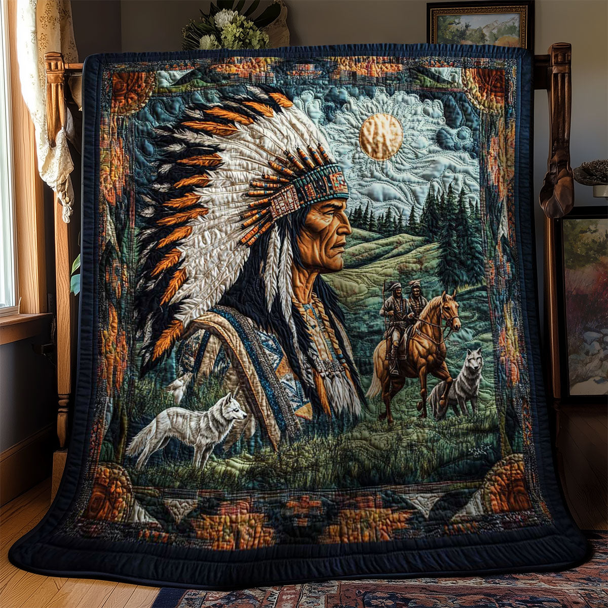 Legends Of The Native Land WN2201011CL Quilt