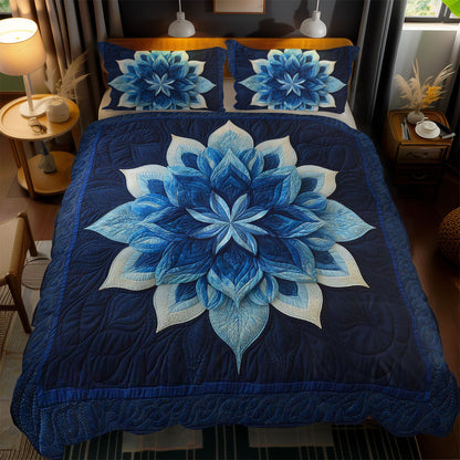 Blue Velvet Flower WN1103093CL Duvet Cover Set