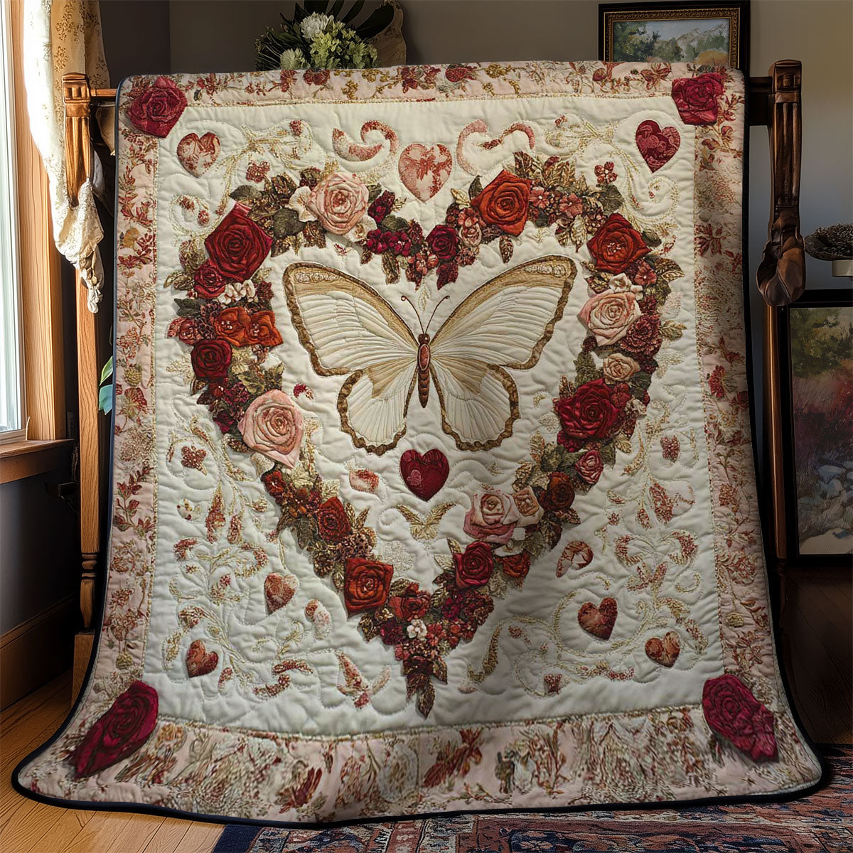 Victorian Butterfly WN1102007CL Quilt