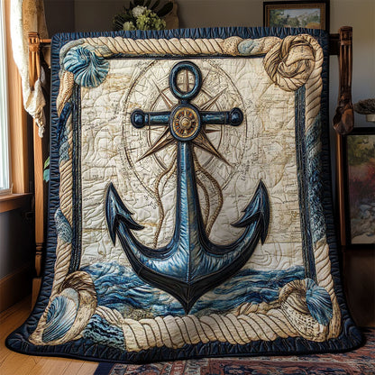 Lost Treasure Anchor WN0602020CL Quilt