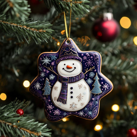 Frosty Snowman Magic WN1510051CL Christmas Ornament