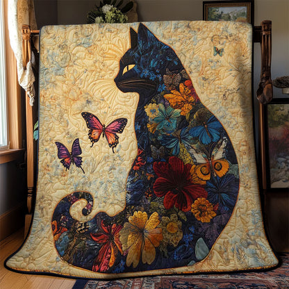 Blooming Cat WN0302034CL Quilt