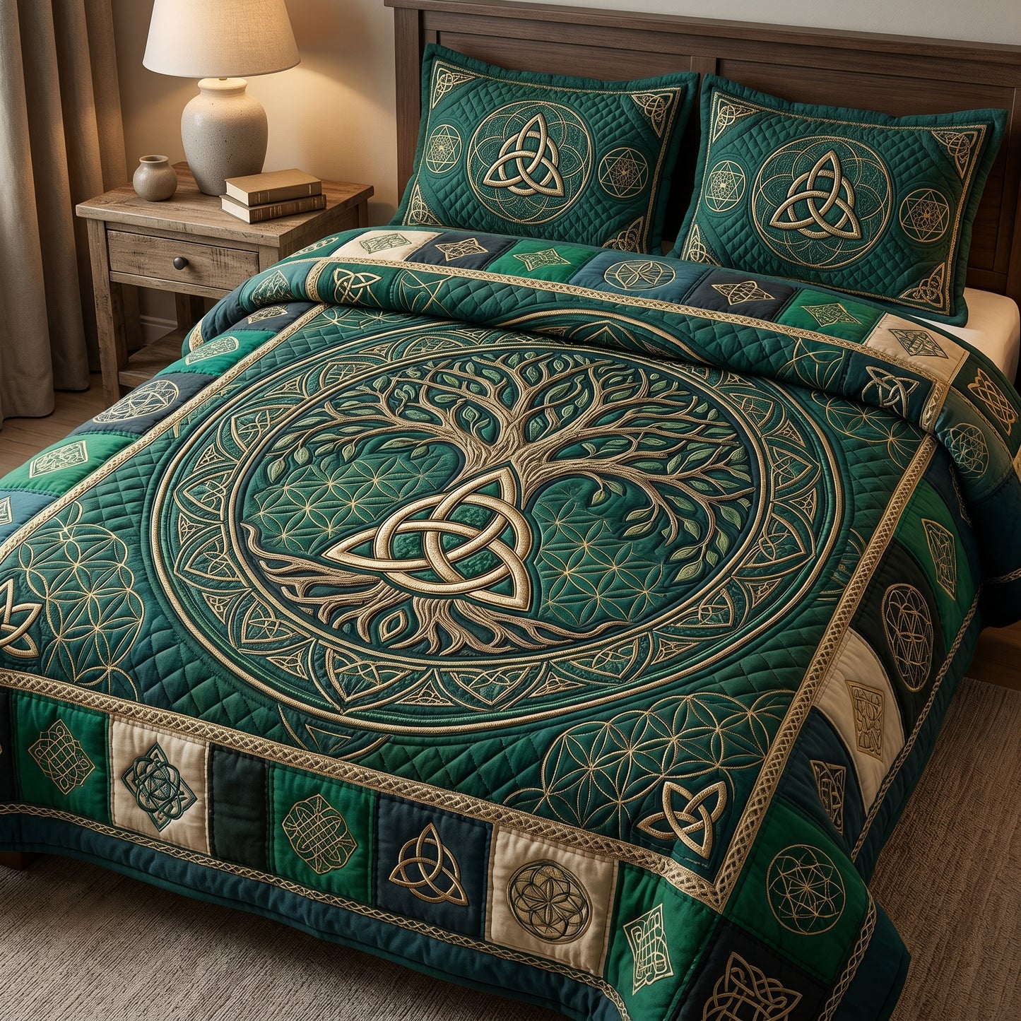 Celtic Tree XR2705006CL Duvet Cover Set
