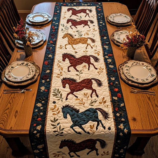 Charming Ride CP3004021CL Quilted Table Runner