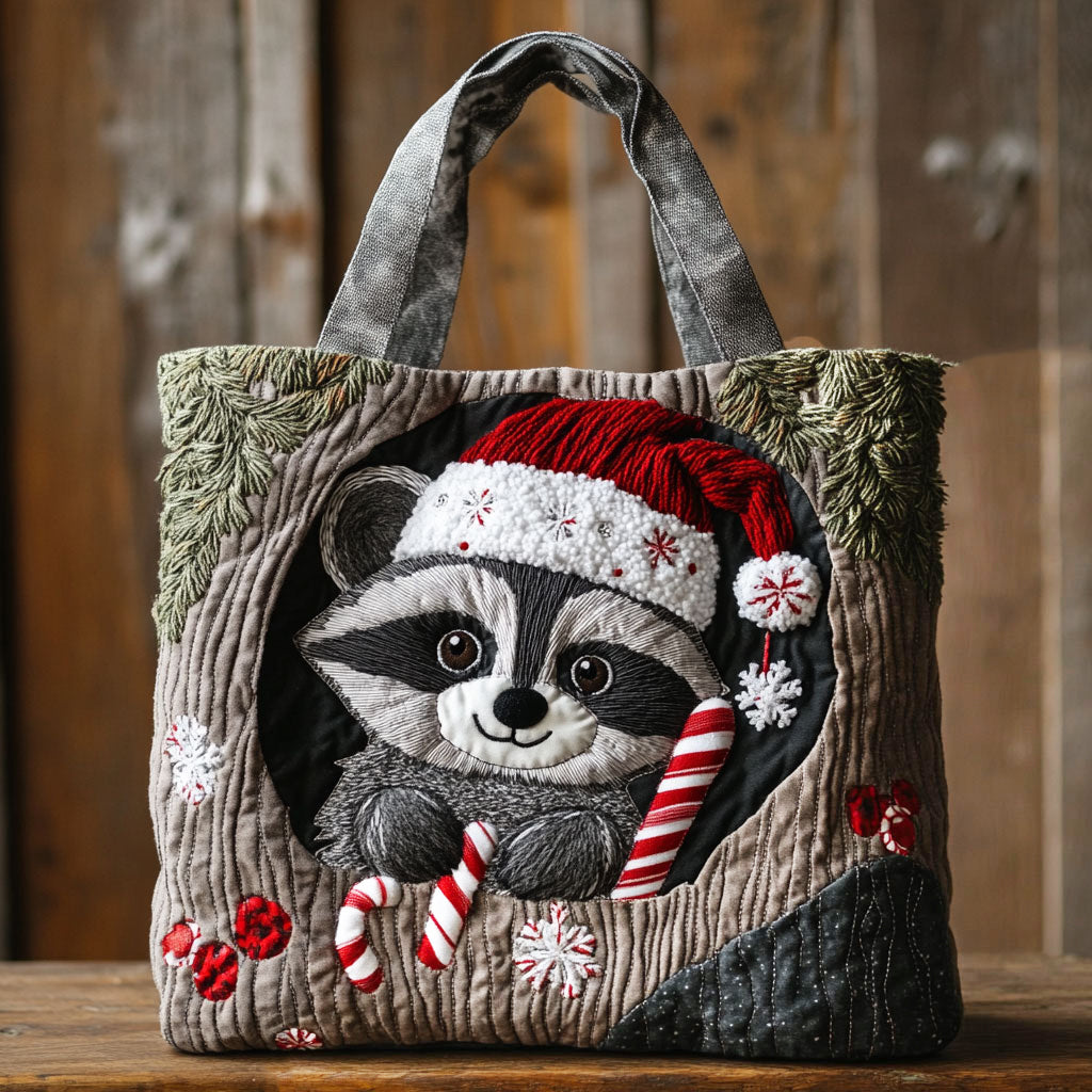 Raccoon Hollow CP0112223CL Quilted Tote Bag