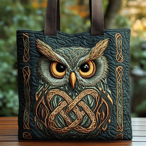 Forest Rune CP1311072CL Quilted Tote Bag