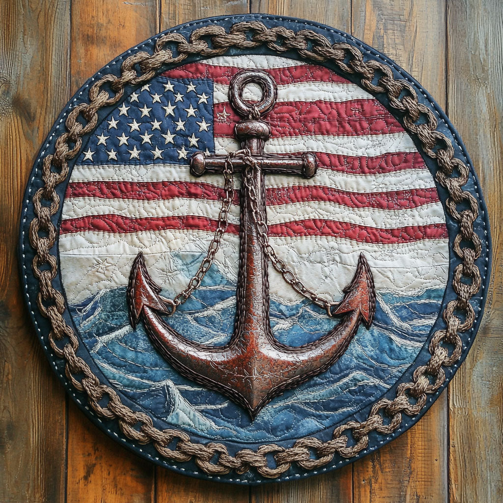 Anchor Legacy WN0906058CL Quilted Round Mat