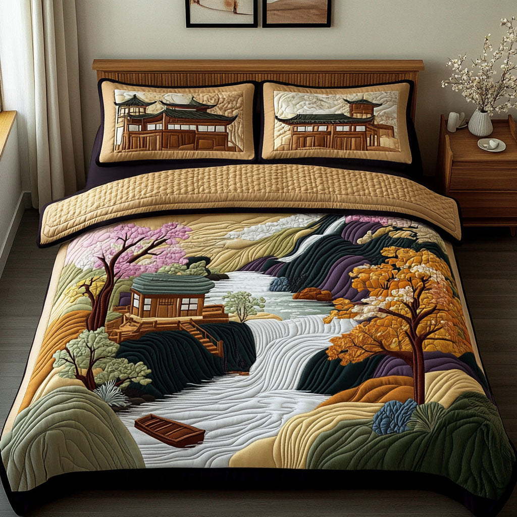 Flow of Tranquility KL1501015CL Duvet Cover Set