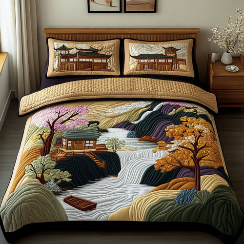 Flow of Tranquility KL1501015CL Duvet Cover Set