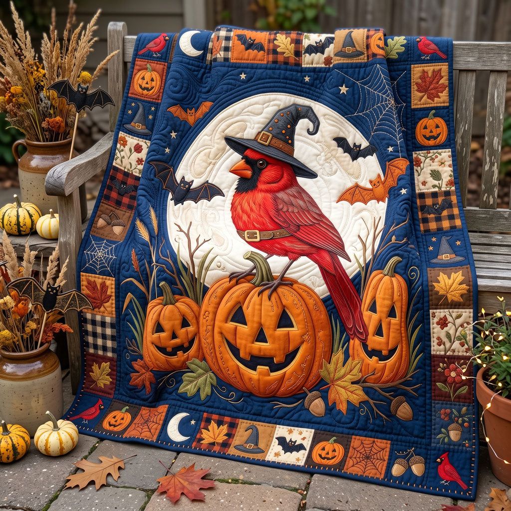 Moonlit Witch Cardinal WN2606015CL Quilt