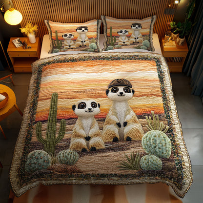 Cute Meerkat WN0803083CL Duvet Cover Set